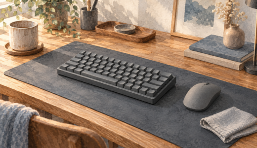 キーボードの色はどう選ぶ？｜グラファイト好きが机全体で考えた3つの順番
